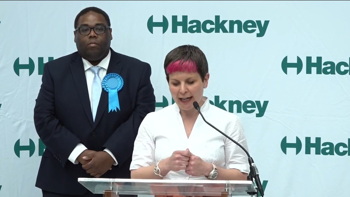 The Greens have won the Hackney mayoral election. In a victory speech, Zoe Garbett, who previously ran for London mayor, says people are "desperate for an alternative to this failing Labour government." Latest 🔗 📺 Sky 501