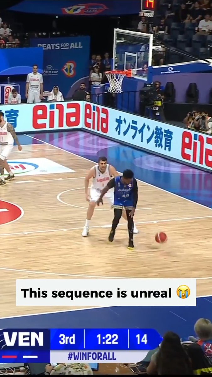 Basketball is beautiful 🎨 #FIBAWC