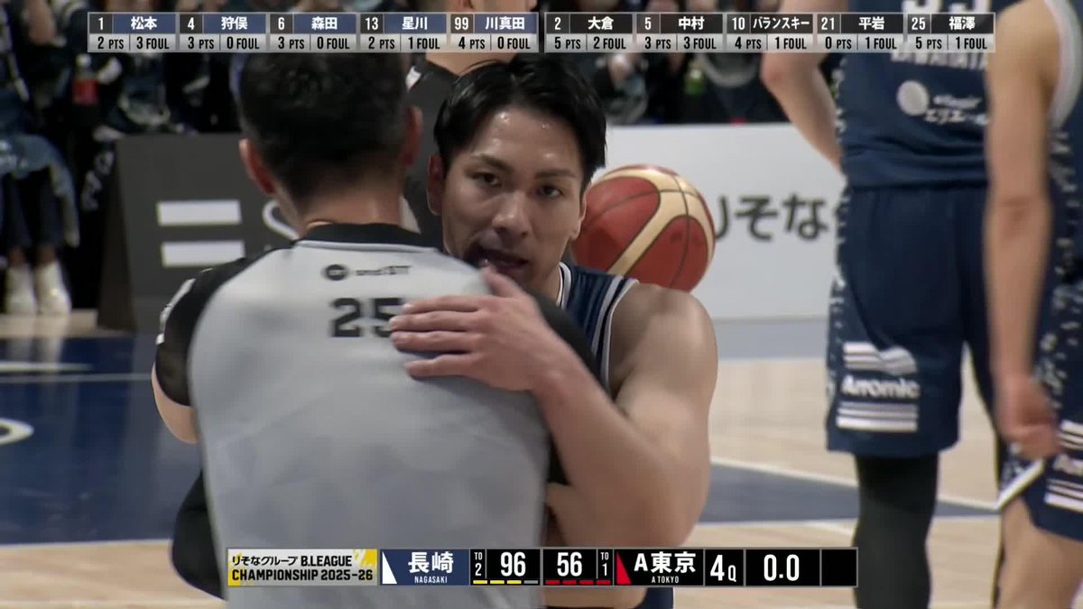 最後は#4 狩俣の3Pシュートも！ 序盤から圧倒的な強さを見せた長崎がSEMIFINALS進出！ 長崎ヴェルカ 公式 #Bリーグ #りそなグループ #Bリーグチャンピオンシップ