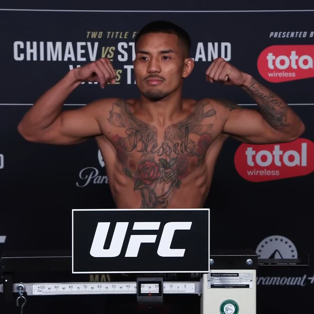 UFC計量結果📝 ヴァン クリア！