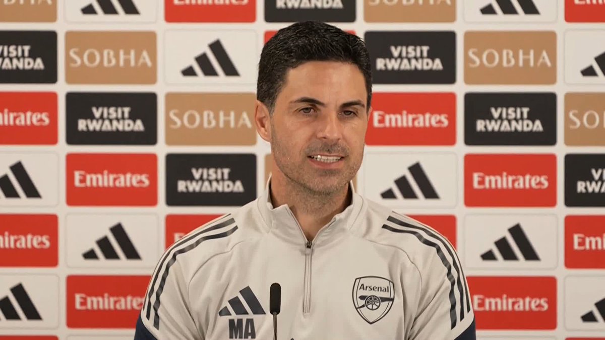Mikel Arteta says Arsenal have no fresh injury concerns but adds Mikel Merino and Jurriën Timber will not be available this weekend.