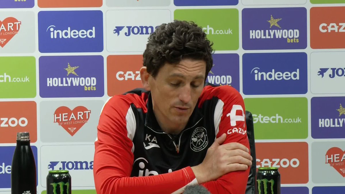 ''We've got a lot of work to do'' Brentford head coach Keith Andrews on potentially landing a Champions League spot 🐝