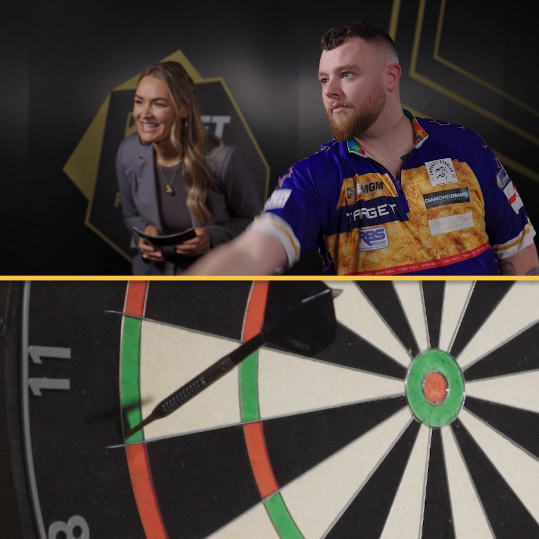 It's time for episode six of our Hit The Answer challenge series... Up next? Josh Rock! "𝙄 𝙘𝙤𝙪𝙡𝙙𝙣'𝙩 𝙙𝙞𝙨𝙖𝙥𝙥𝙤𝙞𝙣𝙩 𝙎𝙘𝙤𝙩𝙩𝙞𝙨𝙝 𝙛𝙤𝙤𝙩𝙗𝙖𝙡𝙡" 😂 Laura Woods | PDC Darts