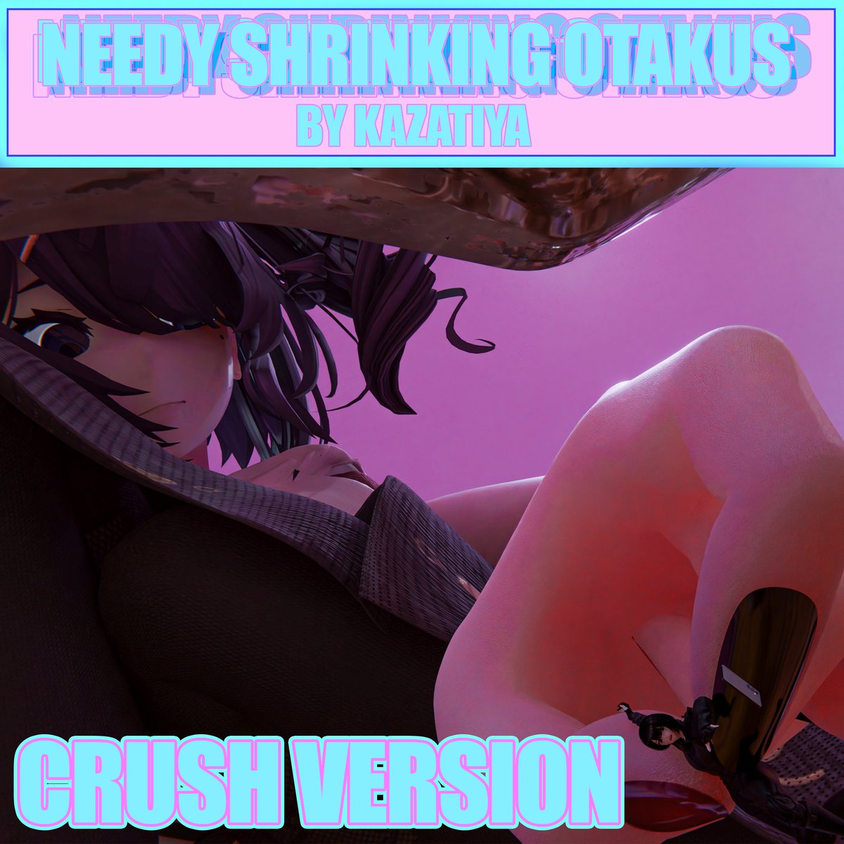 Needy Shrinking Otakus! [Crush Ver.] ft. 𓋹goth freak𓋹 as the POV Two otakus shrink and sneak themselves into KAngel's fan mail whilst she's on an 'official hiatus.' It doesn't exactly go to plan. #sizetwitter #giantess #巨大娘 #buttcrush #ニディガ #NEEDY_GIRL_OVERDOSE #NEEDY_pic