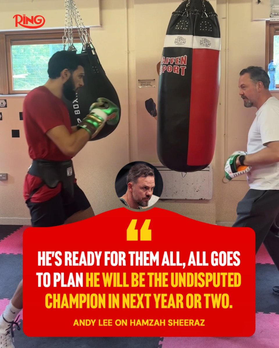 Andy Lee tells The Ring that he believes Hamzah Sheeraz will claim undisputed status in the super middleweight division 👑 Sheeraz challenges Alem Begic for the WBO title at the Pyramids of Giza 🔥 Glory in Giza | May 23rd | LIVE on DAZN 🥊