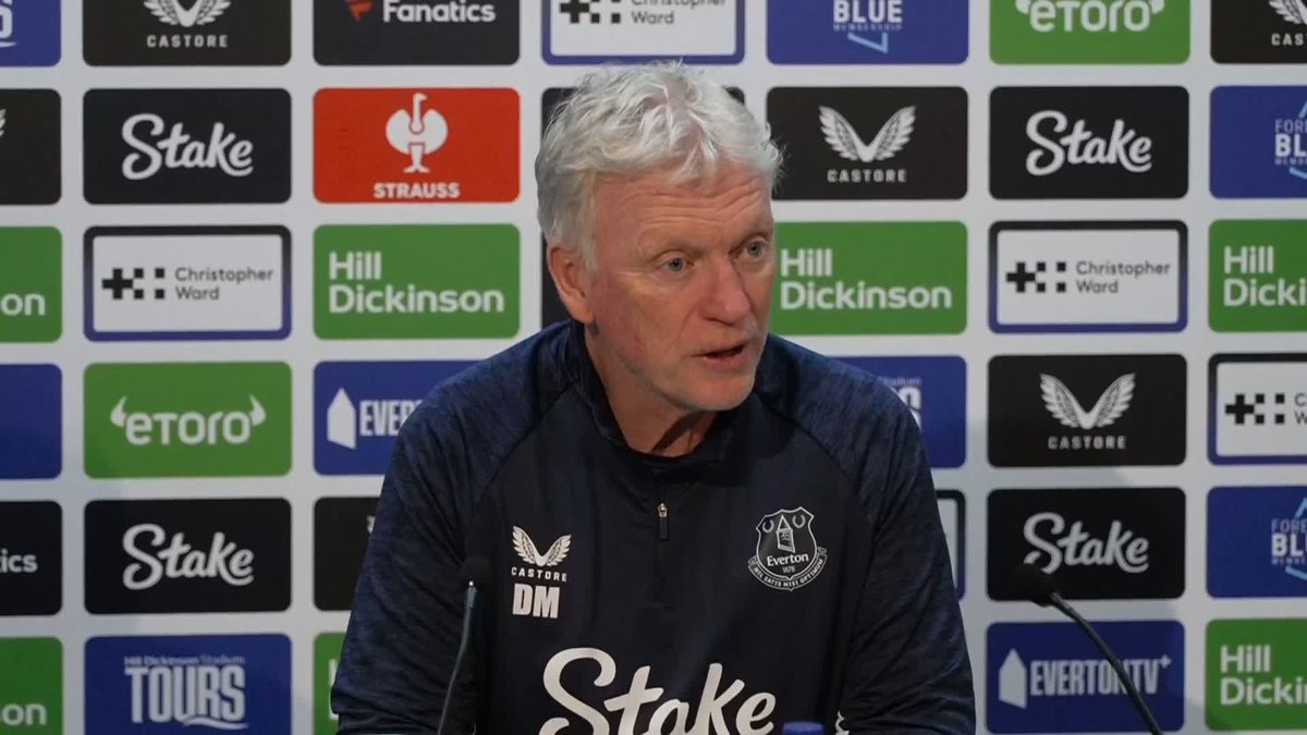 "He's loved wherever he goes, he's certainly loved here" Everton boss David Moyes discusses Jack Grealish and says no talks have been held on his future 🔵