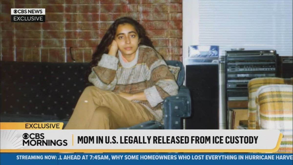 A Texas mother of 4 who was in the U.S. legally was detained by ICE for over 6 weeks: "When the door locks, you become small. You start to believe that perhaps you are not equal. That you are not human."