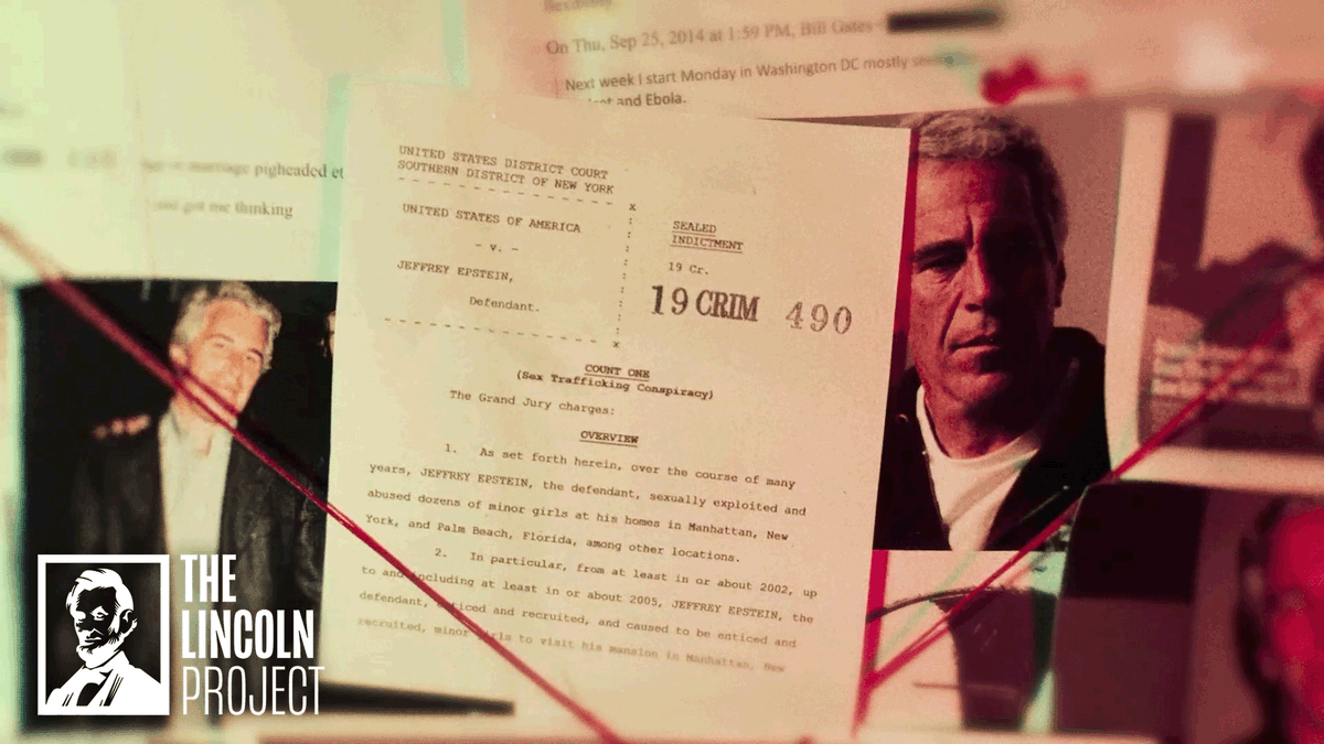 The only ones getting ahead in Trump's America are his best friends, the Epstein Class.