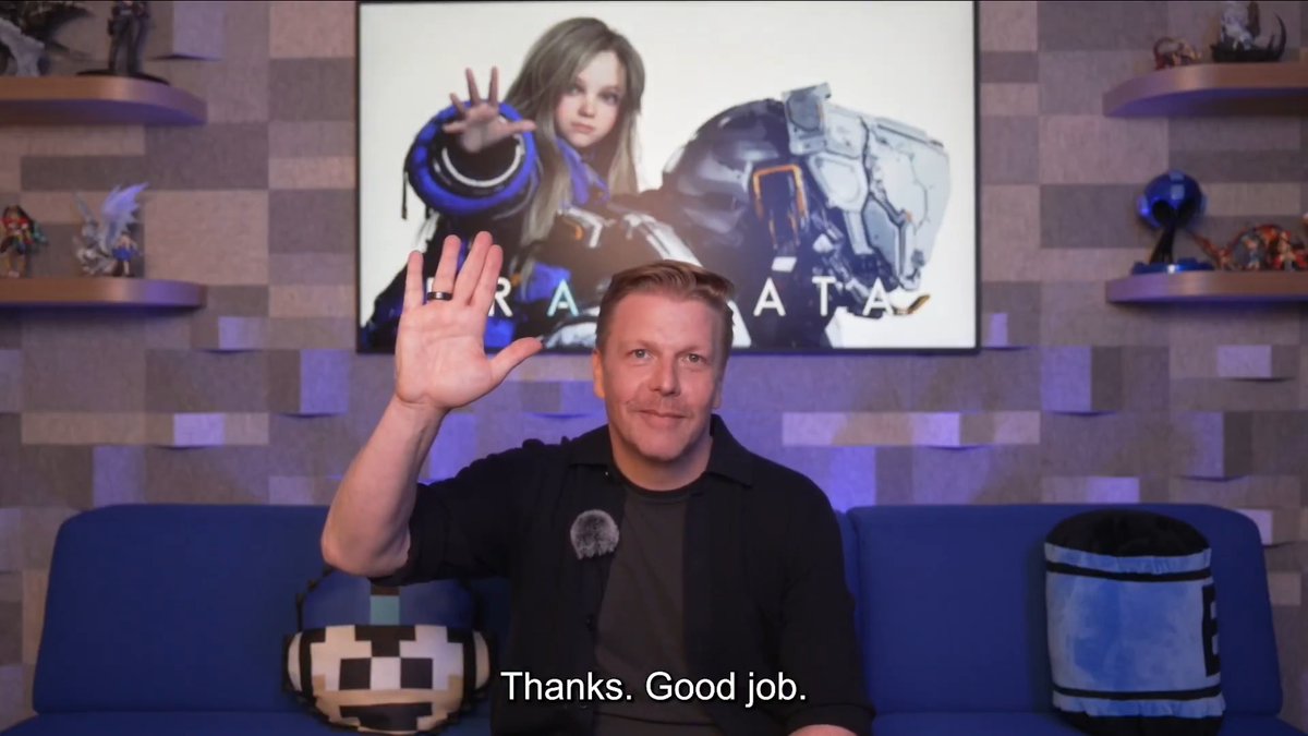 A message from your space dad, David Menkin: the talent behind Hugh Williams. #PRAGMATA