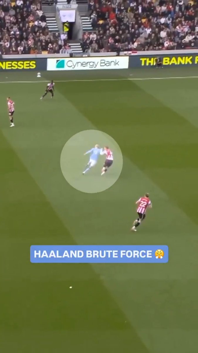 Last time out vs Brentford, Erling Haaland scored a WONDERFUL goal. Man City host Brentford in a CRUCIAL match in the title race, Saturday 12:30PM ET on NBC and Peacock.