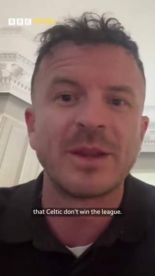 'Rangers' trophy now is to make sure that Celtic don't win the league' Listen to the Scottish Football Podcast BBC Sounds 📻 #BBCFootball