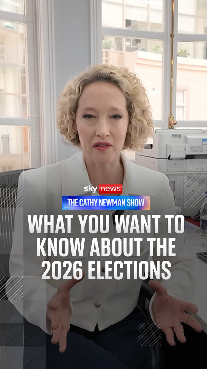 Sky's Cathy Newman breaks down some of the key questions from the 2026 elections. Watch a special two-hour election episode of The Cathy Newman Show from 7pm on Sky News YouTube ⬇️