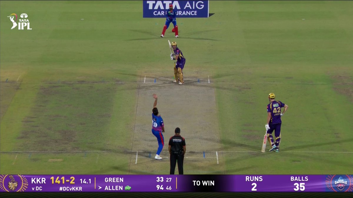 First 18 balls - 20 runs. Next 29 balls - 80 runs. 100* (47) WITH 10 SIXES BY FINN ALLEN. 🥶