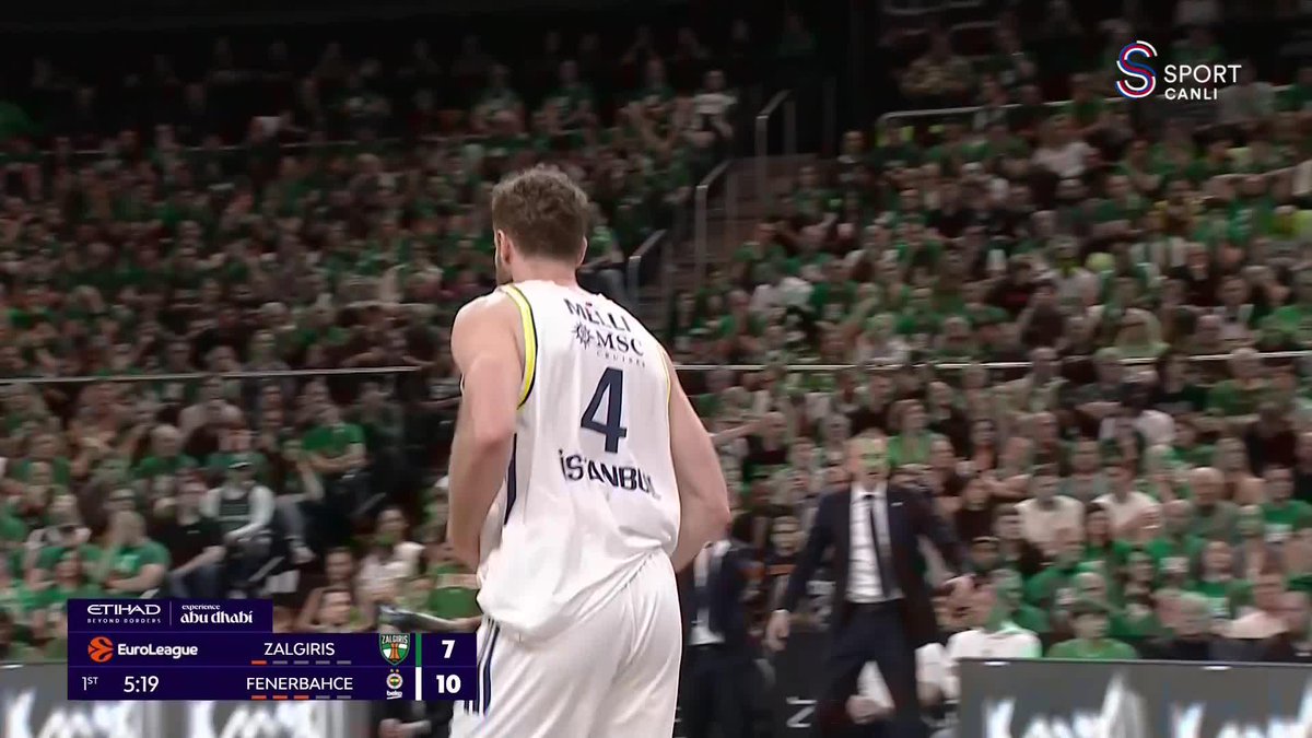1.Çeyrek Sonucu: Zalgiris-Fenerbahçe Beko: 21-25