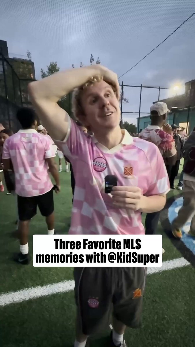 Henry, Pirlo, Lampard, Messi... KidSuper drops his three favorite MLS memories. 💫