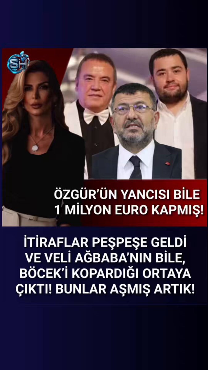 ÖZGÜR’ÜN YANCISI BİLE 1 MİLYON EURO KAPMIŞ! İTİRAFLAR PEŞPEŞE GELDİ VE VELİ AĞBABA’NIN BİLE, BÖCEK’İ KOPARDIĞI ORTAYA ÇIKTI! BUNLAR AŞMIŞ ARTIK! CHP PARA BASMIŞ! CHP bu kafayla gerçekten de üye sayısını arttırır!.. Çünkü bu yeni nesil CHP’nin içine giren, biraz da işini bilen, paraya para demiyor! Parti’ye giren, kendi belediyelerini; belediyeye giren de iş insanlarını öyle bir koparmış ki, kolay yoldan zengin olmanın yolu CHP olmuş! Şimdi içlerinden itiraflar başladı ki, düzgün olanlar, hemen bu partiden kaçar, diğerleri de etkin pişmanlıktan faydalanıp paçayı sıyırabilir! Neler anlatacağım neler… Hepsi video’da… TAMAR TANRIYAR