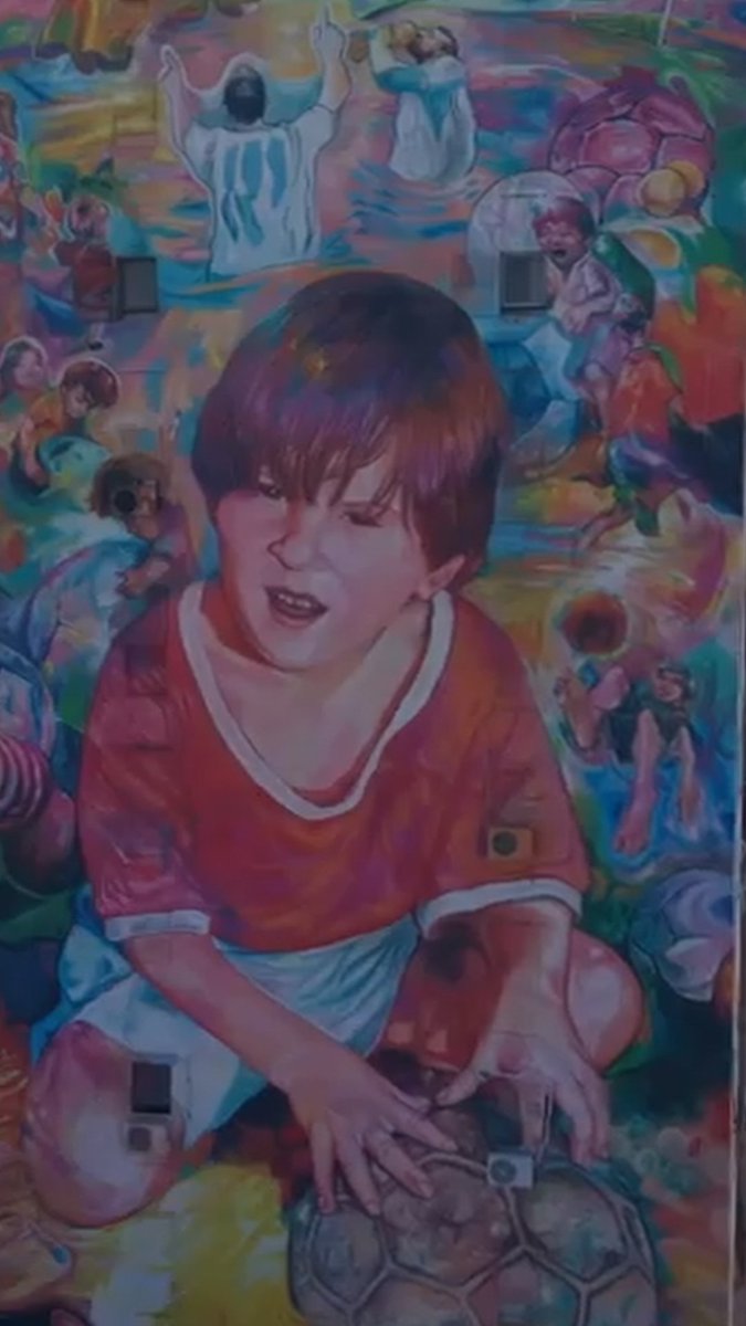 The Abanderado Grandoli club in Rosario, north of Buenos Aires, is a youth soccer academy, like hundreds of others across Argentina. But one thing sets it apart: it's where Lionel Messi played his first match in 1992.
