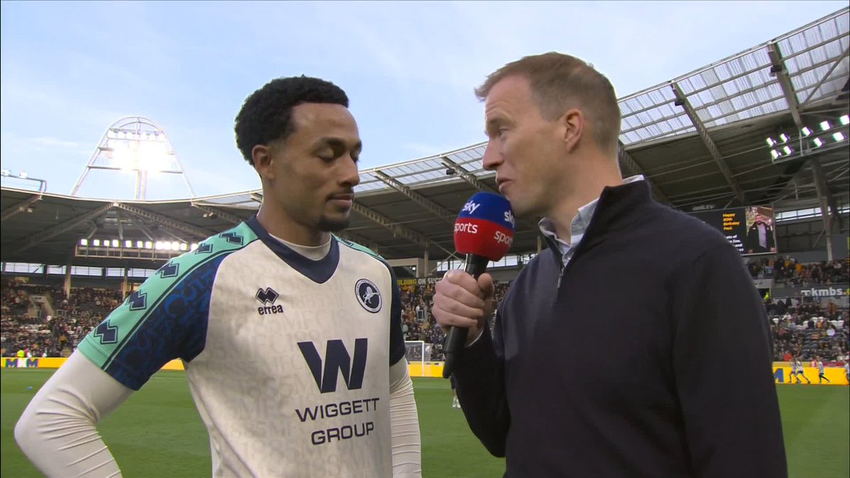 "You've just got to stay steady" 💪 Femi Azeez shares his thoughts ahead of the first-leg of Millwall's play-off semi-final vs Hull 🔊