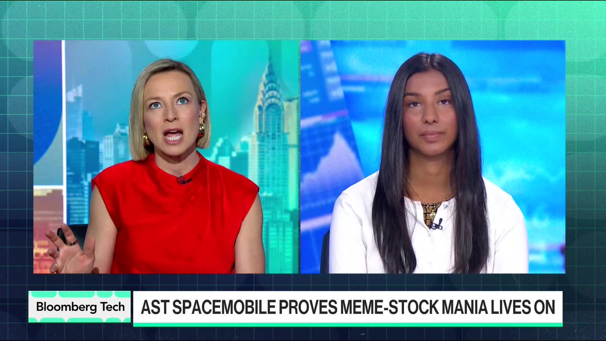 AST SpaceMobile, a rival to SpaceX, has a huge online community that is helping drive the stock price higher. Sana Pashankar reports
