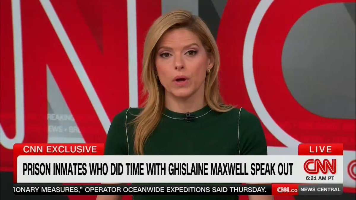 Host: Some of the inmates who served alongside Ghislaine Maxwell are now saying they were punished by prison staff for talking about her. One woman spoke to a reporter about how Maxwell was getting special treatment. After that interview was published, the woman says she was punished.