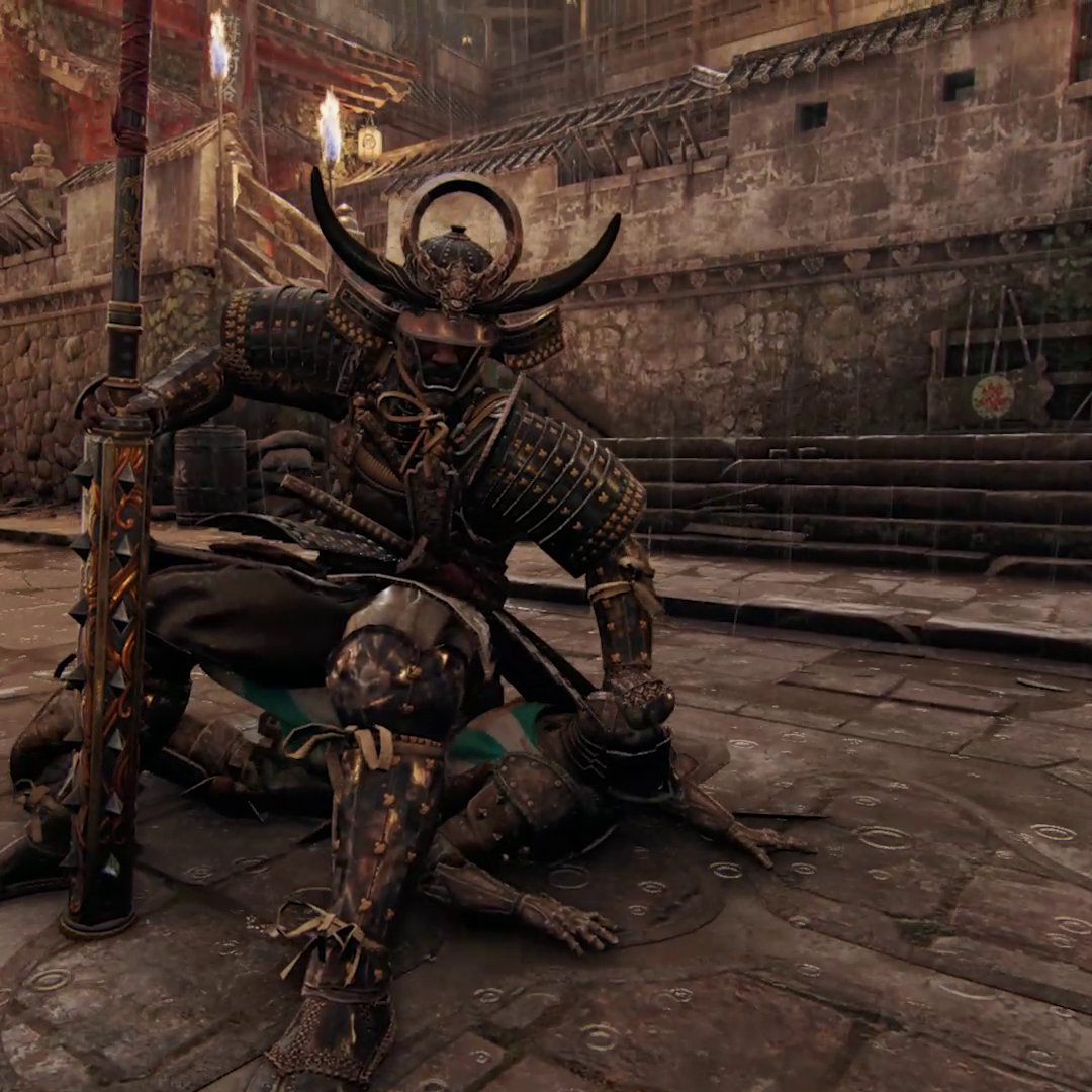 Our Yasuke is pretty brutal @AssassinsCreed, what about yours? As you can see, he enjoys doing a lot of sitting over here. 🪑