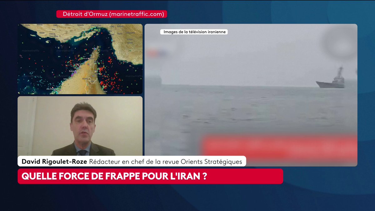 🔴 Iran : "Les capacités balistiques iraniennes semblent avoir été sous-évaluées par les États-Unis, notamment parce qu’une partie des infrastructures stratégiques est enfouie dans des installations souterraines profondément protégées", affirme David Rigoulet-Roze. #canal16