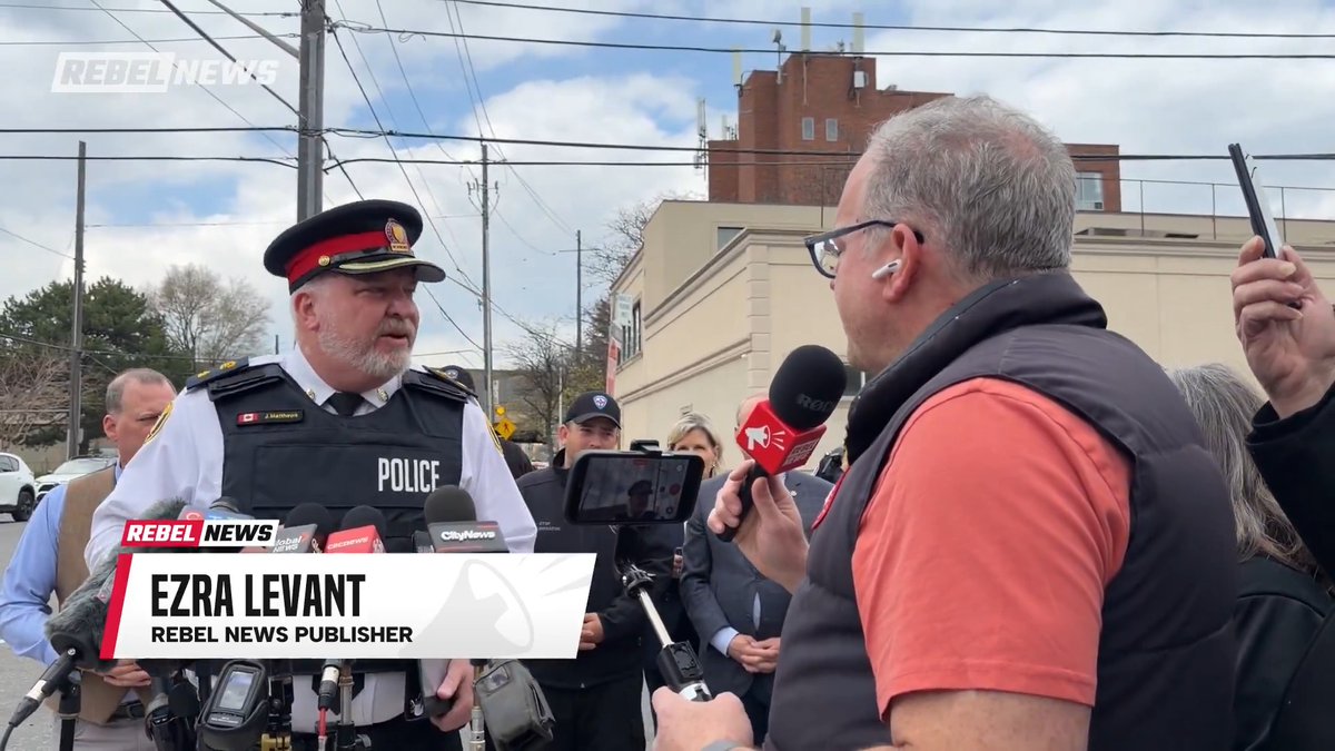.Ezra Levant 🍁🚛 asks acting Toronto Deputy Police Chief, Joe Matthews, if law enforcement will admit that it's unwilling or unable to protect Jewish residents in light of persistent violent attacks on the Jewish community.