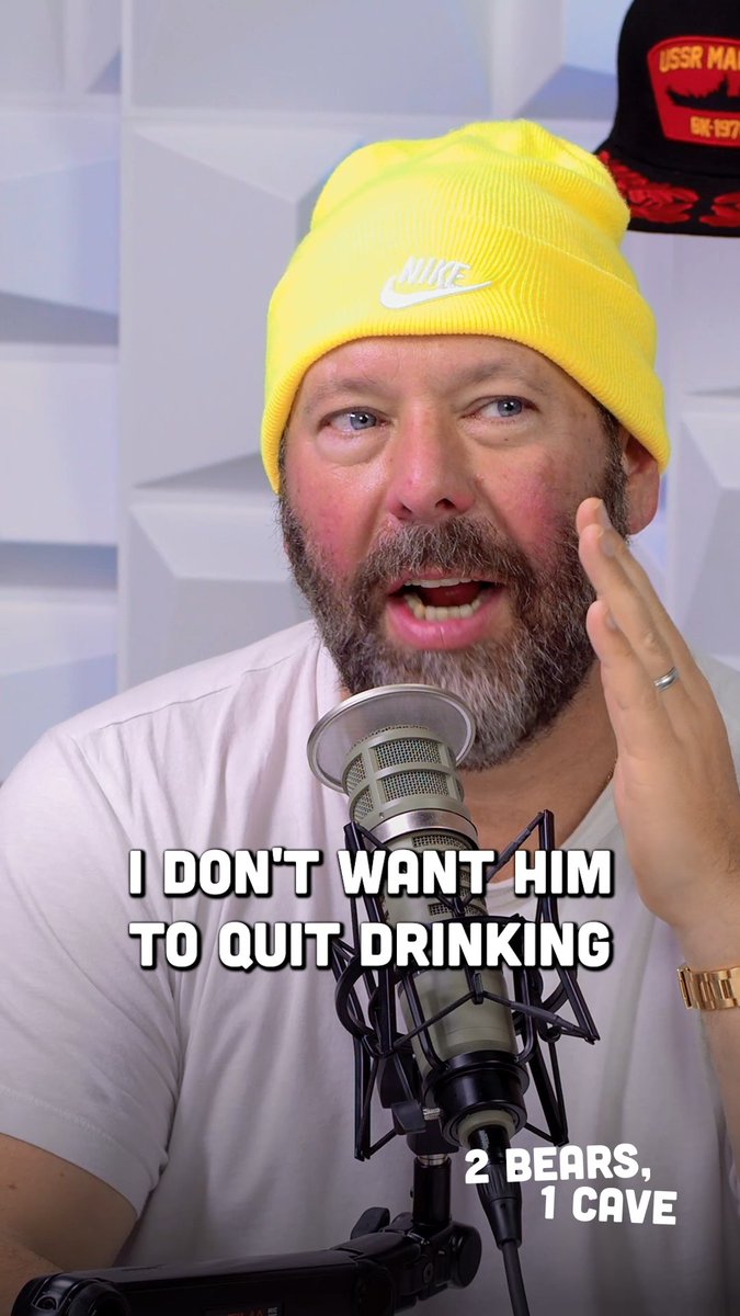 Tiger Woods, never quit drinking. #2Bears1Cave 328