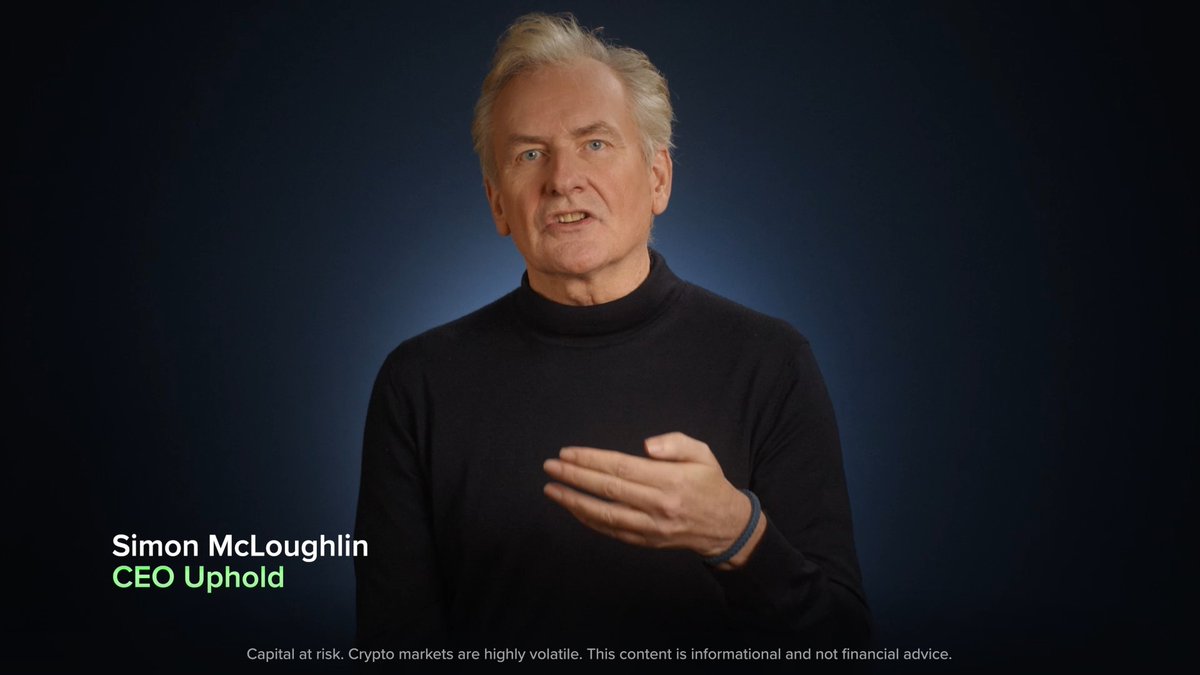 Uphold is made different. Not just in what we offer, but in how we're built. Our CEO Simon McLoughlin explains how our approach is unique ↓