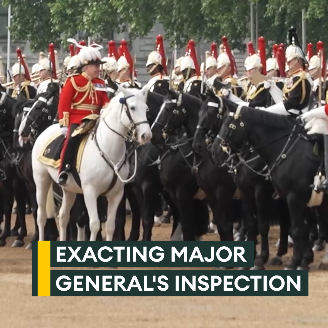 Mirror-shine armour. Immaculate horses. Zero margin for error⚔️ Troopers from the Household Cavalry Mounted Regiment have passed the Major General's Inspection at Horse Guards Parade — clearing them for Britain's biggest ceremonial events🔗
