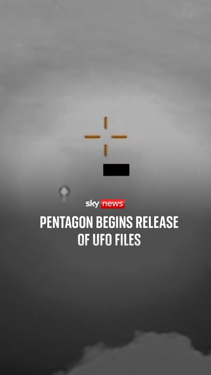 The Pentagon has released what it described as 'never-before-seen' files on UFOs. 🔗