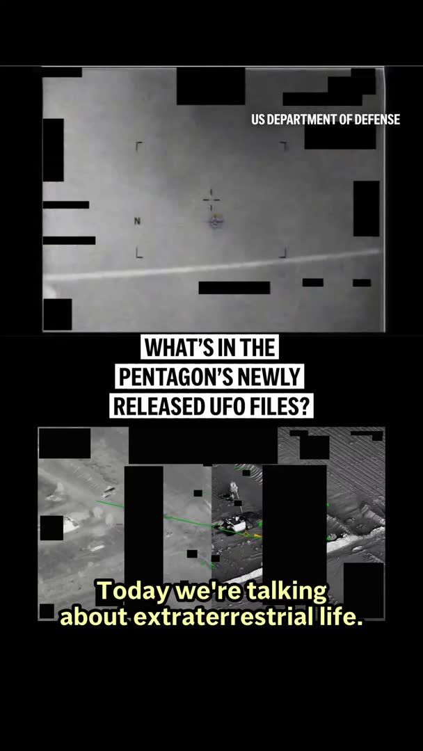 The Pentagon has begun releasing new UFO files under President Donald Trump’s push for “maximum transparency,” including videos, photos and reports of unexplained sightings from around the world.
