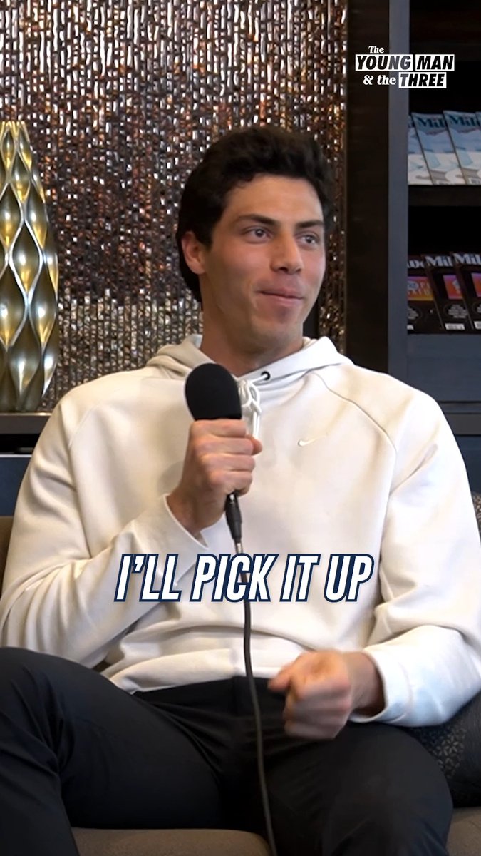 "You f--king pick it up!" -- Christian Yelich telling the story of him telling an ump to pick his bat up after he got ejected is legendary 💀