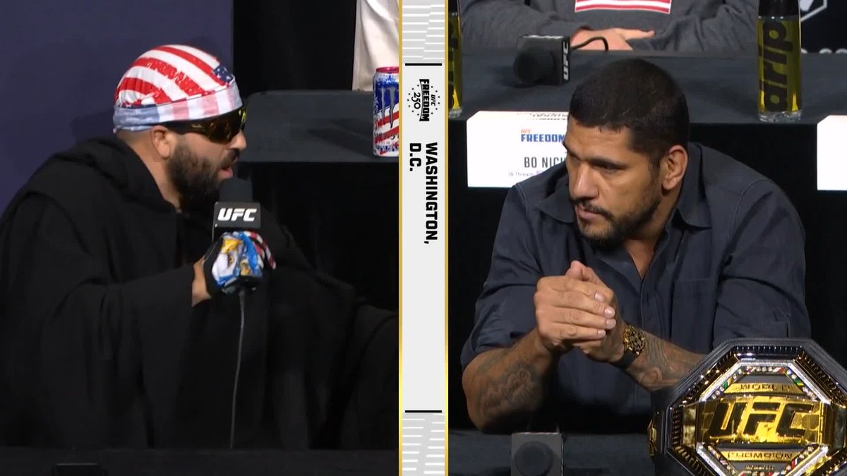 JOSH HOKIT AND TOPURIA GO AT IT #UFCFreedom250