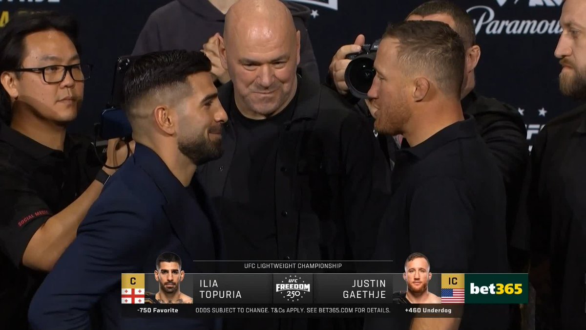 ILIA TOPURIA vs. JUSTIN GAETHJE 🔥 IL NE FAUDRA PAS CLIGNER DES YEUX LE 14 JUIN 💥 #UFCWhiteHouse