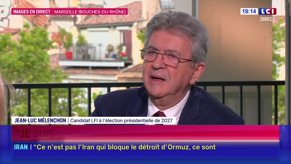 [ 🇫🇷 FRANCE | 🇮🇷 IRAN ] 🔸 Jean-Luc Mélenchon se dit opposé au nucléaire iranien comme à celui de tout autre pays, affirmant vouloir un désarmement nucléaire mondial.