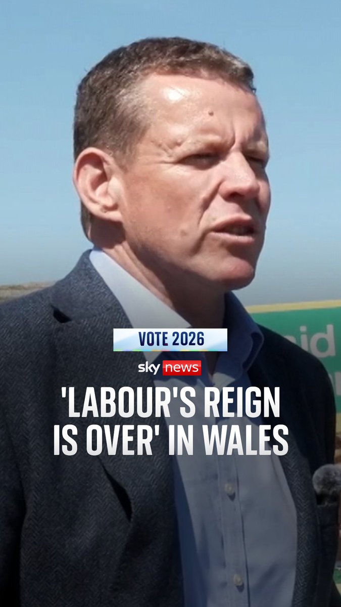 Welsh First Minister Eluned Morgan lost her seat and resigned as Labour leader in Wales, after Plaid Cymru made huge gains during the Senedd elections. Sky's Dan Whitehead reports
