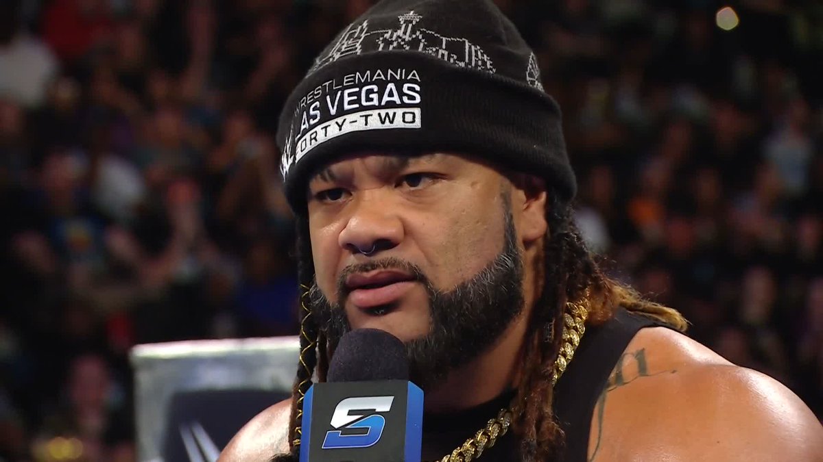 “Jey, you tryna talk to me about losses to Roman? You never beat Roman. And at Backlash, if y’all even think about interfering, I swear to God I’ll burn this family tree down.” JACOB FATU WARNS THE USOS NOT TO INTERFERE AT BACKLASH 👀 #SmackDown