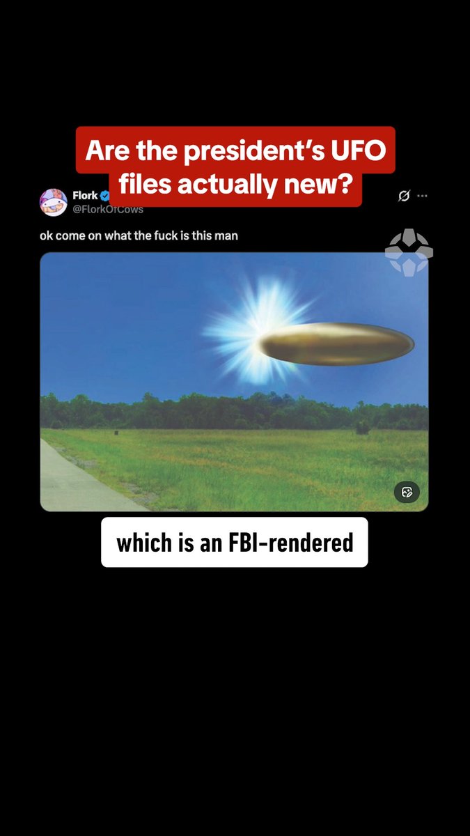 President Trump's new UFO files aren't totally "new"