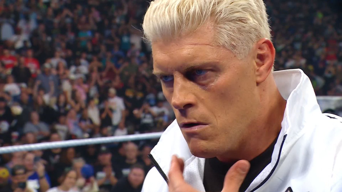 Cody Rhodes: “Brock Lesnar retired on you. Roman Reigns wants nothing to do with you. CM Punk discarded you.” Paul Heyman: “I’m not the one running out of options. Sooner or later, they all need a Wiseman.” PAUL HEYMAN WARNS CODY RHODES 👀 #SmackDown