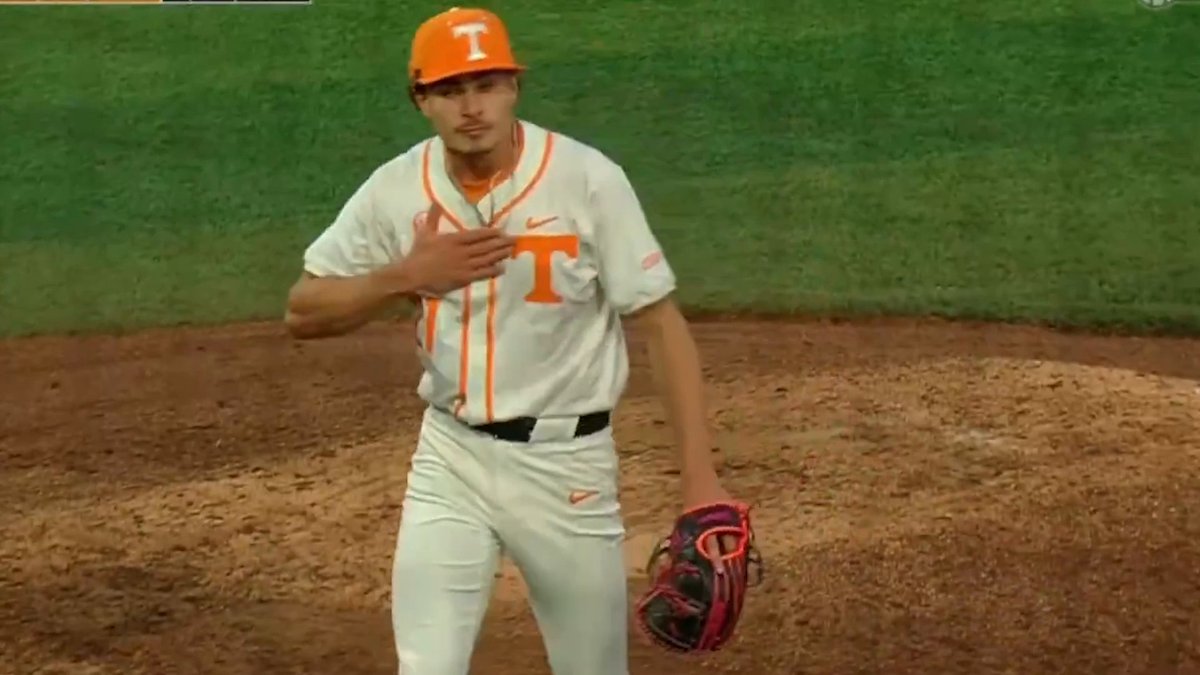 15 Ks and 7 shutout innings in a win over No. 4 Texas 🔥 ELECTRIC performance by Tegan Kuhns ⚡️ Tennessee Baseball