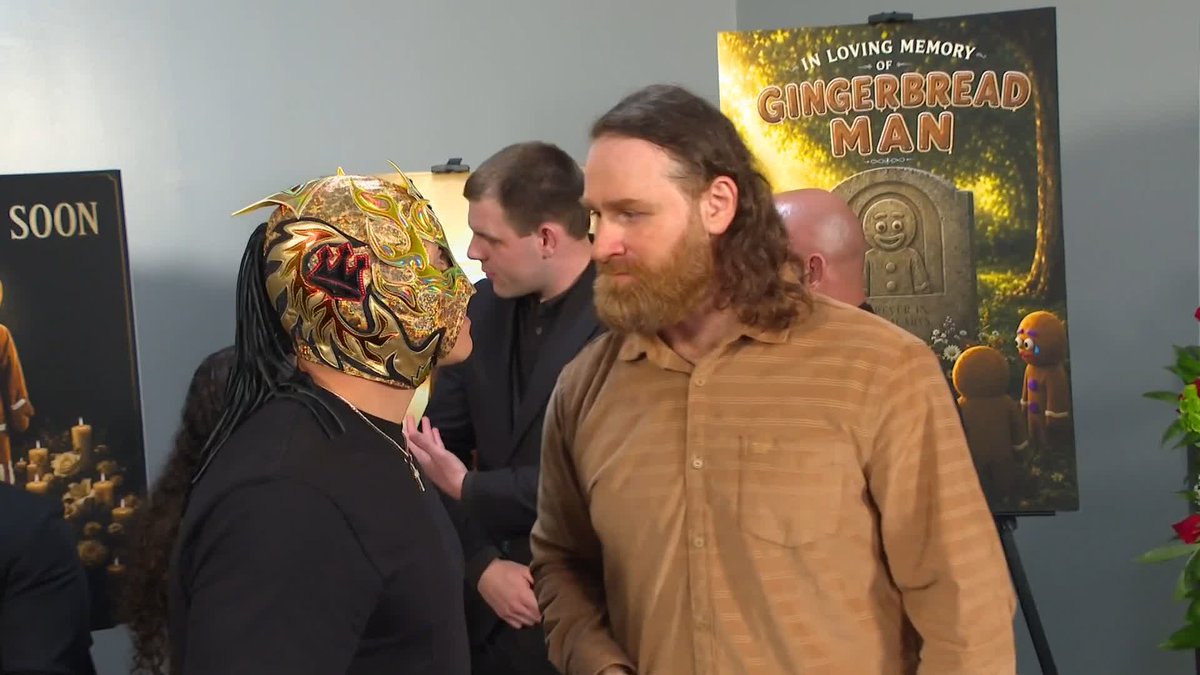 Please be respectful to The Gingerbread Man during this time of mourning, @samizayn 🙏