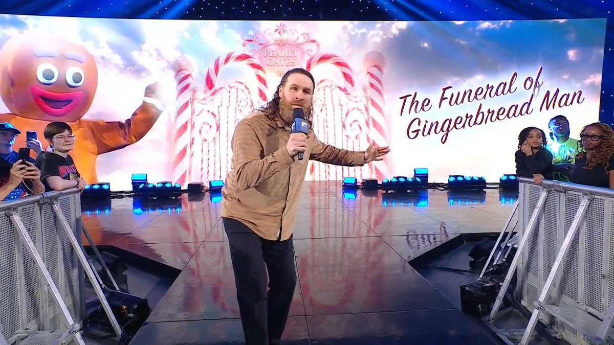Sami Zayn is NOT holding space for The Gingerbread Man 🫢 Sami Zayn | Trick Williams