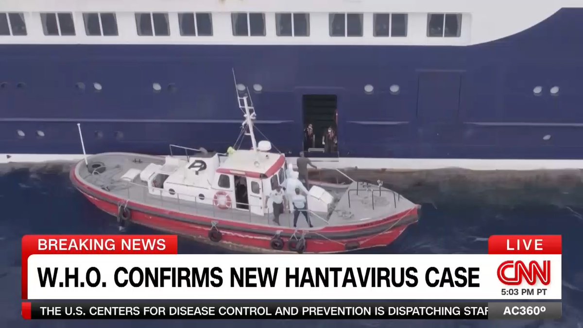 A sixth case of hantavirus, now confirmed, and two more suspected, with the ship at the center of the deadly outbreak about to come in to port. CNN's Melissa Bell has the latest.