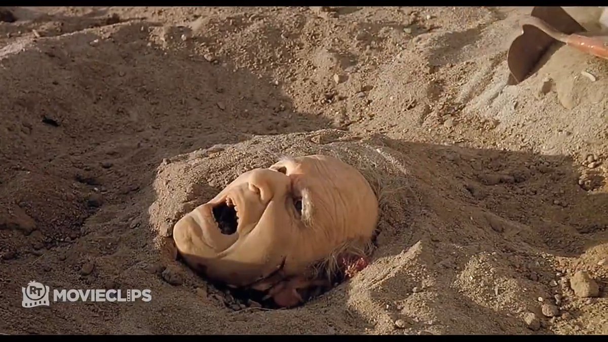 Something is under the surface... and it's hungry. 😱 Every step could be your last. Watch where you tread! 🎬Tremors (1990)