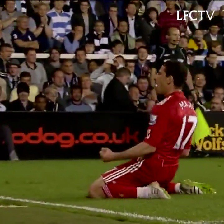 On this day in 2011, Maxi Rodríguez scored a hat-trick as Liverpool beat Fulham 5-2 at Craven Cottage 😍 Dirk Kuyt ⚽️ Luis Suárez 🎶 Maxi, Maxi Rodriguez runs down the wing for me 🎶