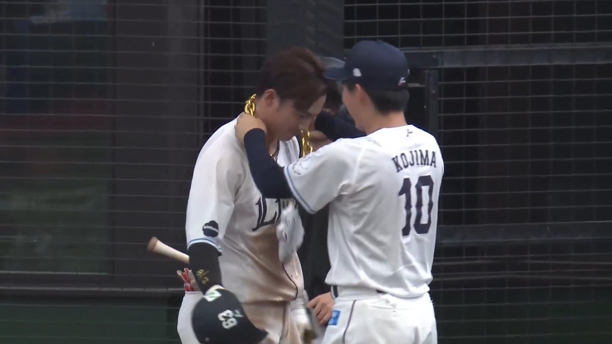 2試合連続ホームラン🌈 埼玉西武 長谷川信哉 選手の第4号2ランホームラン🌈 👇スマホ・テレビで試合観戦！