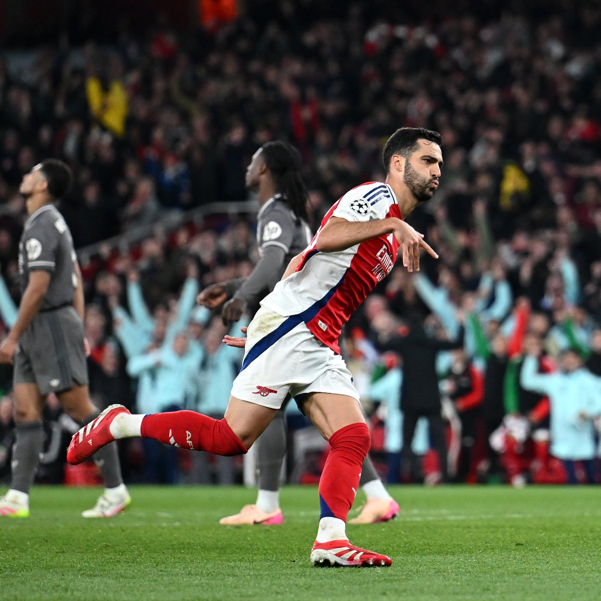 I can never forget this ridiculous finish against Real Madrid when we had no fit striker.