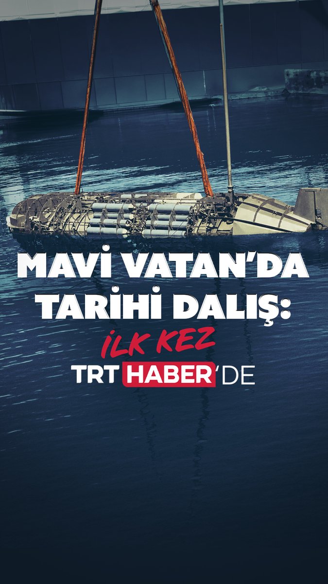 🇹🇷Türkiye'nin yerli ve milli ilk mini denizaltısı suya indi. Torpido, mayın ve kritik görev kabiliyetine sahip Çok Amaçlı Mini Denizaltı, düşmanın deniz dibindeki iletişim kablolarını ve boru hatlarını hedef alabilecek. Mavi Vatan’daki tarihi test dalışı, ilk kez TRT Haber’de.
