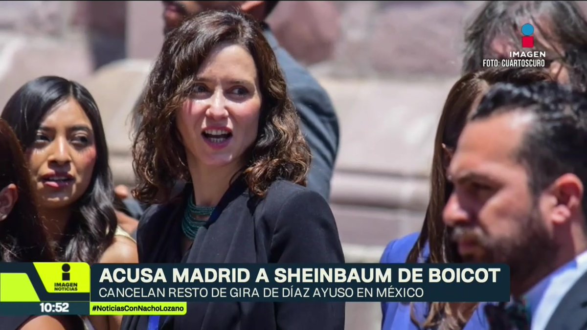 Madre mía qué vergüenza lo de Ayuso en México.